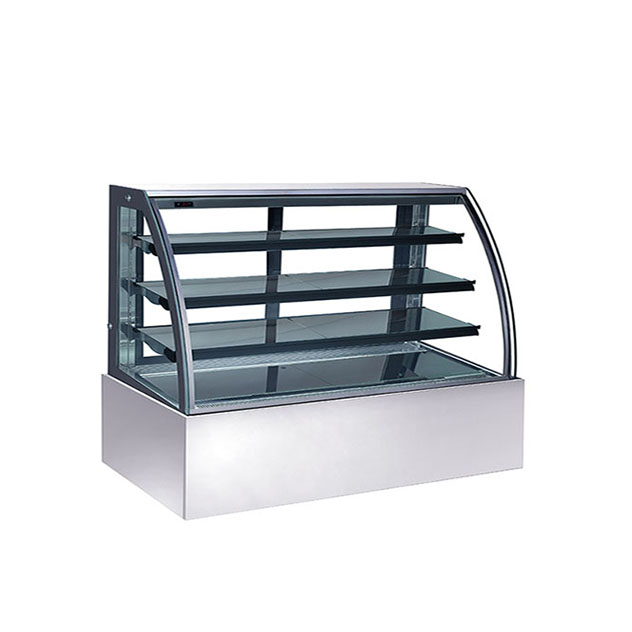 glass cake vending case